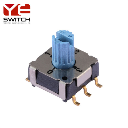 through hole 10 position rotary dip switch