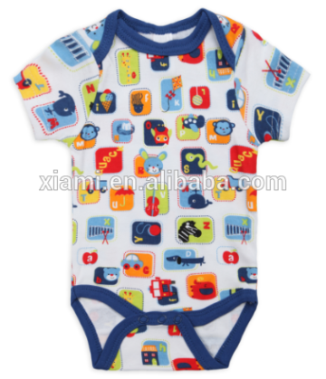 personalized design 100% cotton custom various interesting character pattern stylish kids clothes