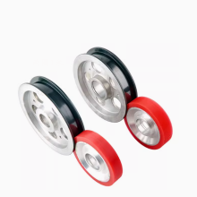 HVOF Thermal Spray Ceramic Coating for PU Pulley 120x25 to 180x34