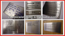 Art metal brand etching ,Craft metal brand etching ,name brand tag