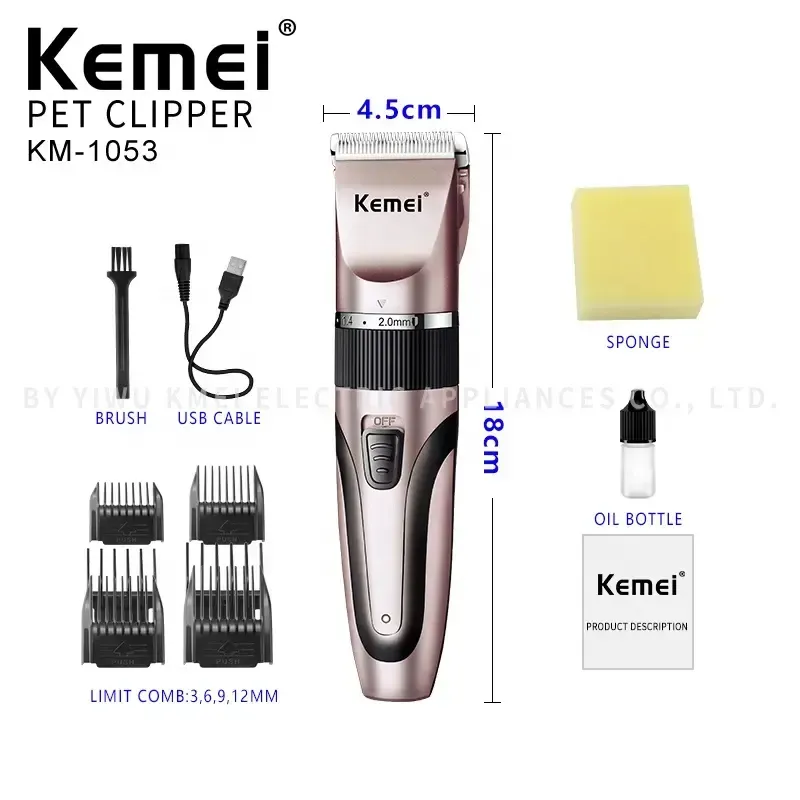 Kemei KM-1056 Professional Grooming Kit