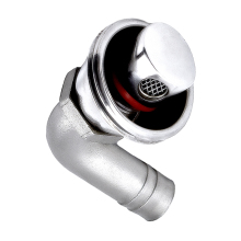 90 Degree Stainless Steel Flush Mount Marine Boat Fuel Gas Tank Vent