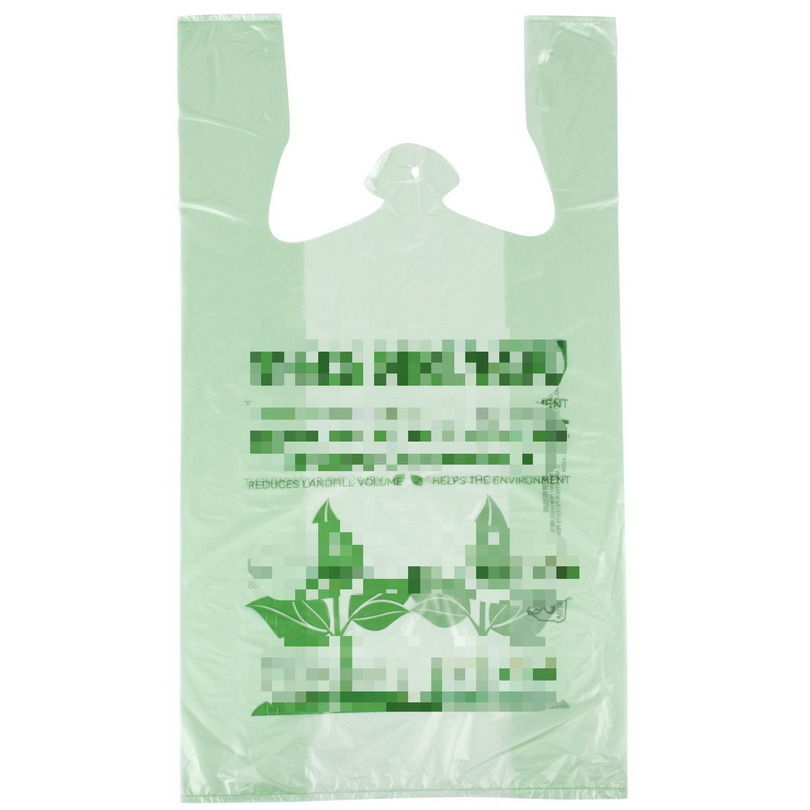 Colroful Printing T Shirt Plastic Reusable Shopping Bag