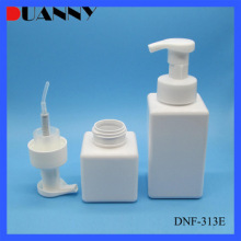 SQUARE FOAM CLEANSER BOTTLE PET MADE FOR COSMETICS