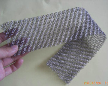 316L Ss Corrugated Knitted Gas-Liquid Filter Wire Mesh