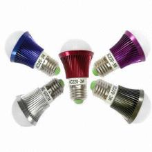 LED Bulb Lightings/E27/E26/E14 High-power LED Bulbs/Lights, Environment-friendly