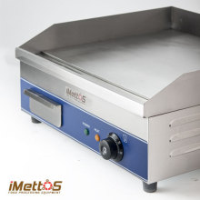 Stainless Steel Commercial Electric Griddle Half Griddle and Half Grill Style