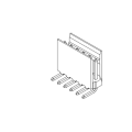 2.54 มม. Pitch Single Row 90 ° WAFER AW2549RB-XP