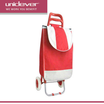 Folding Trolley Shopping Bag With Wheels