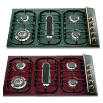 5 queimadores Euro Cooktop 5 queimadores