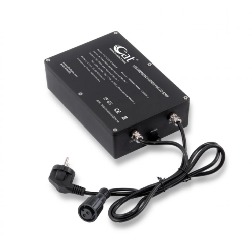 LED emergency power supply with aluminum shell