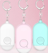 130db personal alarm/recharge battery woman alarm/SOS elderly alarm/student alarm