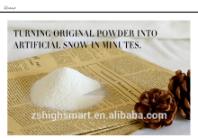 100G HOT SALE NEW TYPE ARTIFICAL SNOW FOR CHRISMAS DECORATION