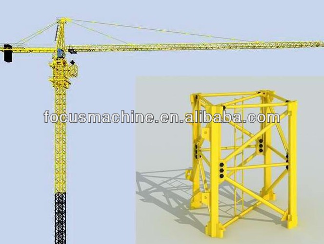 QTZ31.5 construction tower crane small tower cranes