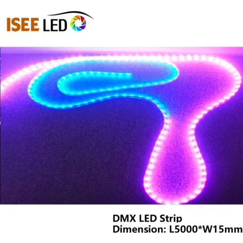 음악 활성화 Dmx Rgb Led 스트립