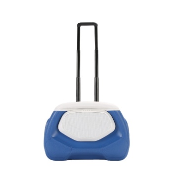 Insulated Wooden Non-Electric USB Cooler Box for Music Camping