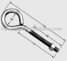 welded eye bolt,screw eye,ring bolt