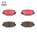 Plăcuțe de frână ceramice spate pentru Chrysler 2A