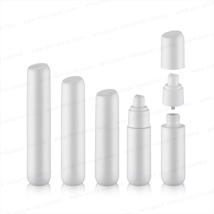 Winpack White PP Plastic 50ml Airless Bottle with Lotion Pump