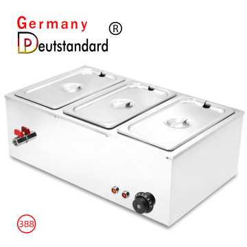 Electric Steamer Warmer Machine With 3 Pots Soup Steamer For Kitchen Appliance