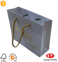 Small Gift Paper Bag with Gold handle