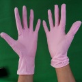 Salón de belleza Pink Vinyl Gloves