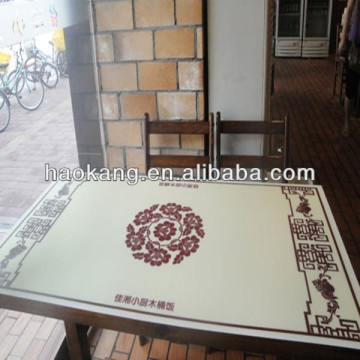 pvc clothes Table Mats