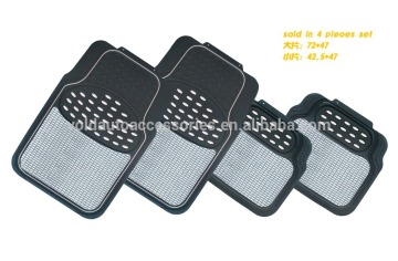 rubber car floor mat artificial grass car mat car foot mat