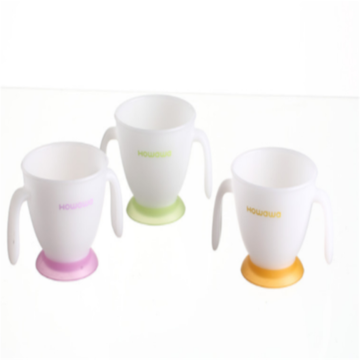 Taza de entrenamiento y bebida para bebés con mango sin BPA