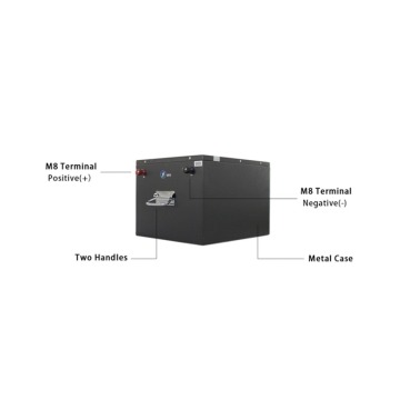 Substituição da bateria de íon de lítio 25,6v 200Ah