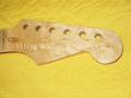 Leher gitar ST penggantian One-Piece Birdseye Maple