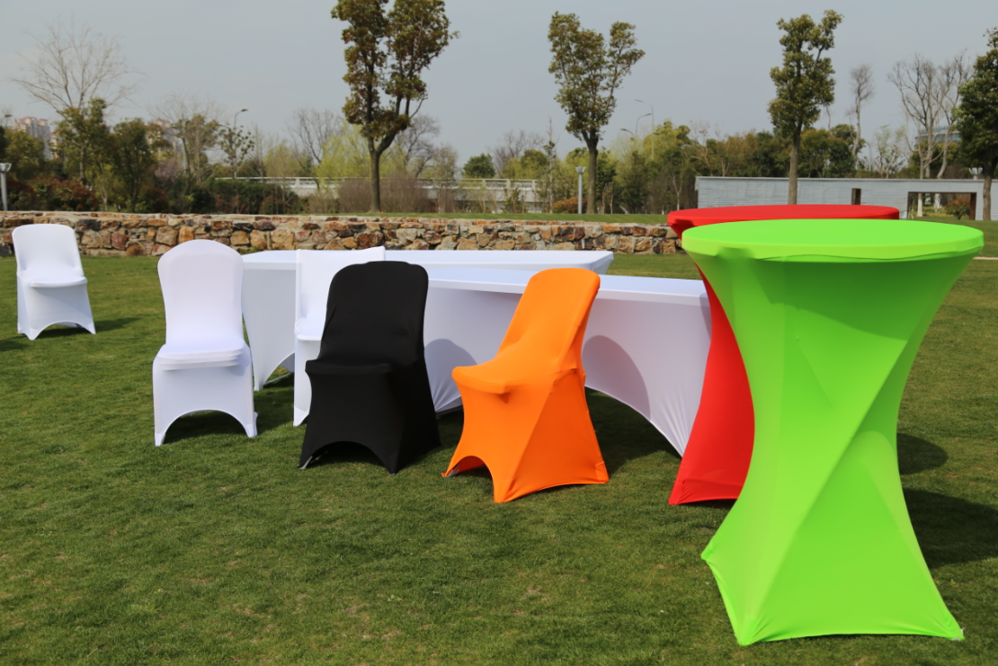 universal spandex stretch wedding chair cover