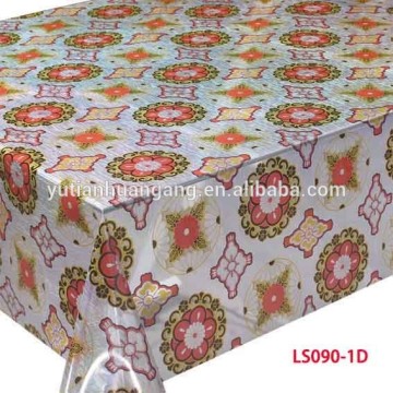 household colorful pvc table cloth