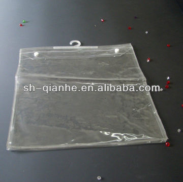 Plastic ducument packaging pvc soft bag