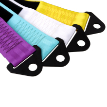 Custom Color Luxury Tow Hook Strap and Car Tow Hooks