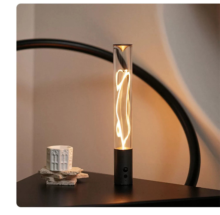 Night Lights LED Magnetic Touch Lamps Home Decoration Luxury Smart Home Led Strip Lights Desk Table Lamp Glass Lights