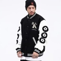 Blue And Black Varsity Baseball Jacket