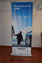 heavy duty retractable banner stands