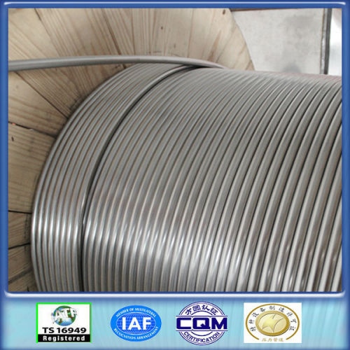 Welded heat exchanger coil pipes