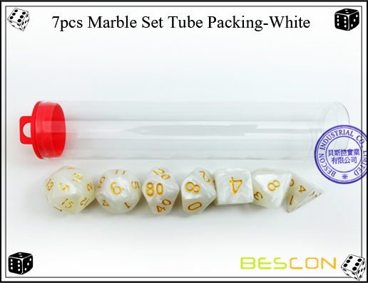 7pcs Mármol Set Tube Packing-White-2 7pcs Marble Set Tube Packing-White-2