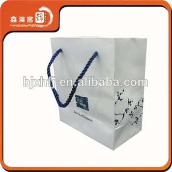 Customized fancy design elegant paper bags