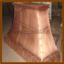 Copper Range Hood Hammered Copper Kitchen Range Hood