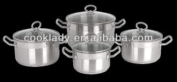 8pcs cookware set,frypan,pot,pan,milk pot,wok