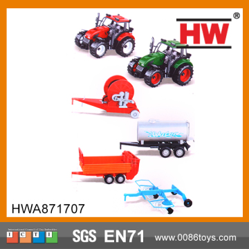 Green toys plastic toy trucks and trailers