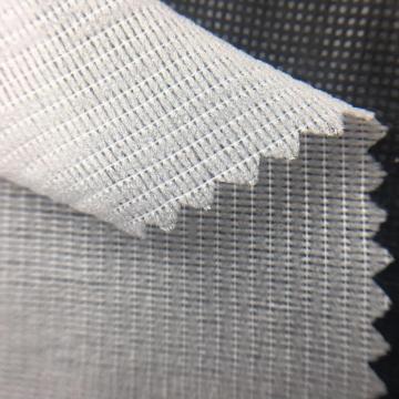 Polyester Microdot Perekat Fusible Tricot Interlining