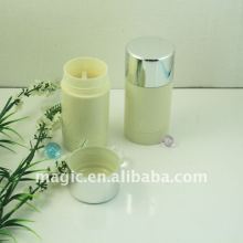 Plate round plastic deodorant stick container deodorant stick packaging deodorant stick roll on spray
