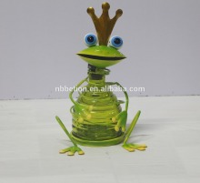 solar garden light metal frog emtal solar light solar power garden light