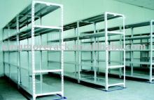 Light duty shelving for box store