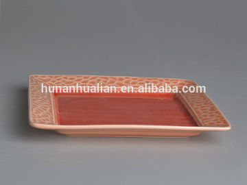 Hunan ceramic fruit plate