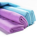 Soft colorful high quality household microfiber cloth towel